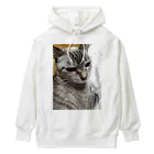 ねこの森でお散歩のさあ、モフりなさいよ。 Heavyweight Hoodie