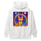 Space_Catsのスペースキャット Heavyweight Hoodie