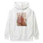 egg Artworks & the cocaine's pixの『pink worm.』 Heavyweight Hoodie