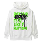 ONE PLUG DISordeRの''edgy roar it's so like a heavy riffs'' Heavyweight Hoodie