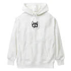 ピタゴラスおじさん♪の目が光ってる！！♪猫のうにちゃん♪ Heavyweight Hoodie