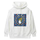 ほらをた娘🦈ྀི🎈の空を飛びたいペンギン🐧 Heavyweight Hoodie