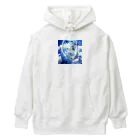 yuucanvasの宇宙アート･水の惑星 Heavyweight Hoodie