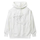 わさこ屋のナストリオ(モノクロ) Heavyweight Hoodie