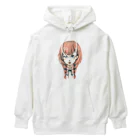 🐶シュナといろいろ🎨の三つ編み女の子 Heavyweight Hoodie