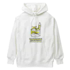 HARYStationのおつまみねこかん　ズレワレさばたろう Heavyweight Hoodie