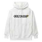 mariechan_koboの024 クロカミインコ チラリ GY Heavyweight Hoodie