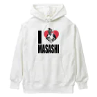 komakomachan横暴商店のI♥MASAHI ヘビーウェイトパーカー