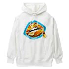 daddy-s_junkfoodsのFRENCH FRIES KISS - BLUE Heavyweight Hoodie