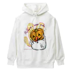 Le souffle blanc@SUZURIのしゅねまんハロウィンコスプレ ジャック・オーランタン Heavyweight Hoodie