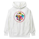 chicodeza by suzuriのカラフルライオン Heavyweight Hoodie