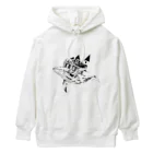 jellyfish-riceballのクジラ Heavyweight Hoodie