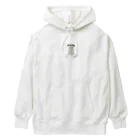 chiaki satoのパグ座り Heavyweight Hoodie