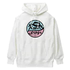 ハンクソンの２トーンロゴB/P Heavyweight Hoodie