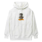 炭火焼パンダ商店のシベリアワシミミズクのれもん Heavyweight Hoodie