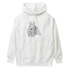 niwatsukinoのうさぎのウサ丸 Heavyweight Hoodie