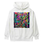 TakashiSの vivid gas station Heavyweight Hoodie