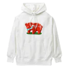 みけにっけ商店のグミベアーとお魚ちゃん Heavyweight Hoodie