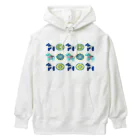 たま屋のダーラナホース　蒼、空色 Heavyweight Hoodie