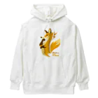 kocoon（コクーン）の計画を練るキツネ Heavyweight Hoodie