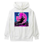 MedicalKUNの圧倒的芸術感の月夜の忍者★ Heavyweight Hoodie