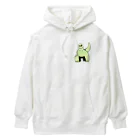 ぼりよしの真正面ぶらきおさうるすくん Heavyweight Hoodie