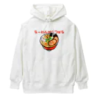 鳥式ナグのラーメンは別腹で Heavyweight Hoodie