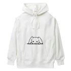 うきわさんのちらっとうさぎ Heavyweight Hoodie