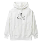 Opapanの左手いぬ Heavyweight Hoodie