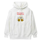 柏洋堂の Here's to your beautiful eyes! (君の美しい瞳に乾杯!) Heavyweight Hoodie