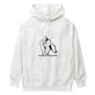 わたしの絵のゴリラ　Gorilla gorilla gorilla Heavyweight Hoodie