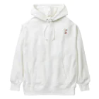 まろ妻のショップの水墨画サンタクロース2022 Heavyweight Hoodie