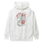 Siderunの館 B2の白龍 (線画) Heavyweight Hoodie