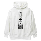 綾錦工房 りこりすの尺八−琴古流− 黒 Heavyweight Hoodie