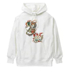 Siderunの館 B2の九尾の狐と白龍 Heavyweight Hoodie