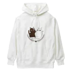 ji_coのクロネコとキジトラ Heavyweight Hoodie