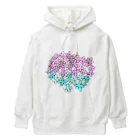 差替洋装店の長女さんの花畑 Heavyweight Hoodie