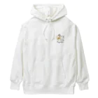 ぷぷまるのぷぷまる ねこもいっしょ ひかえめ Heavyweight Hoodie