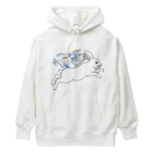 ruidawanの飛躍うさぎ Heavyweight Hoodie