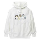 しぇるーのの3色のシェルティ Heavyweight Hoodie