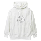 小林の赤ちゃんの横顔 Heavyweight Hoodie