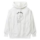 生存しよ！の流動体ねこ 白猫 Heavyweight Hoodie