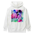 むちんアゲショップのわたしのこころ Heavyweight Hoodie