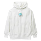 出陣、れんこん丸ののんびりクラゲちゃん Heavyweight Hoodie