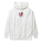 ItoPic-SHOPのきゃろっとうさぎ。 Heavyweight Hoodie