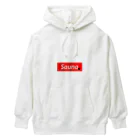 サウナショップ　【ととのい親分】の【BOXロゴ】サウナBOXロゴ　アイテム Heavyweight Hoodie