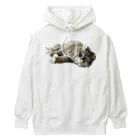 Ku’s family catのMUGI LOOKING Heavyweight Hoodie