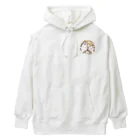 けあうさSHOPの月からけあうさ3D風 Heavyweight Hoodie