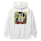 じゃぱにぃずぴぃぽぅの国芳もやう正札附現金男 野晒悟助 Heavyweight Hoodie