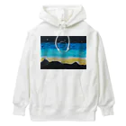 みつまめこshopの山を照らす光 Heavyweight Hoodie